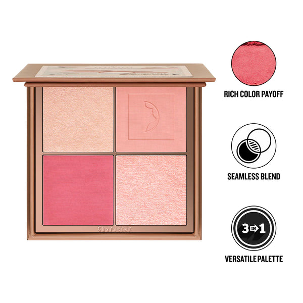 Character 4 Color Blush & Highlighter Palette